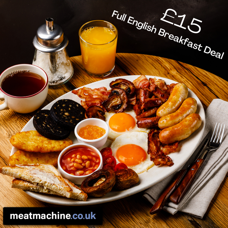 Full English Breakfast Deal - Bristol Meat Machine