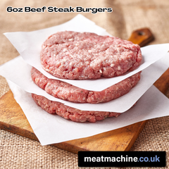 6oz Beef Steak Burgers - Bristol Meat Machine
