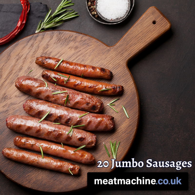 Pork Jumbo Sausages - Bristol Meat Machine