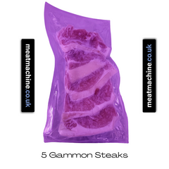 5 Quarter Gammon Steak Slices - Bristol Meat Machine