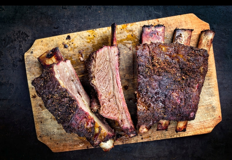 Bristol Meat Machine, Whole Rack Of Beef Ribs or Jacobs ladder.