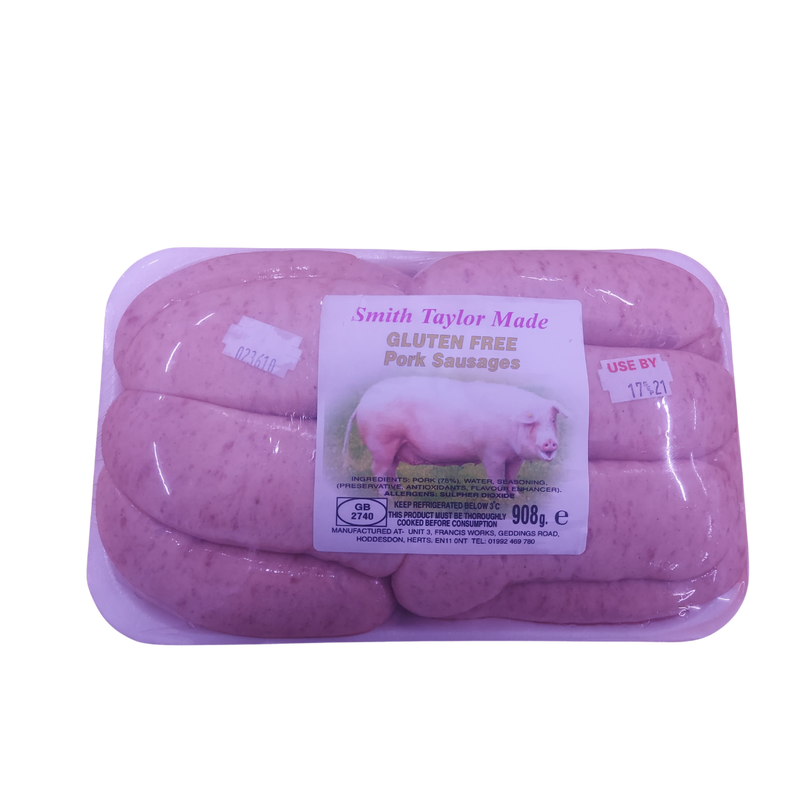 Meat Machine Gluten Free Sausages, top quality promise.